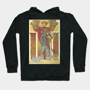 Omega Bicycles - Vintage Bicycle Poster from 1895 Hoodie